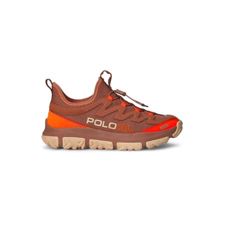 Polo Ralph Lauren Polo Ralph Lauren Sneakers laag grijs / lichtoranje / donkeroranje