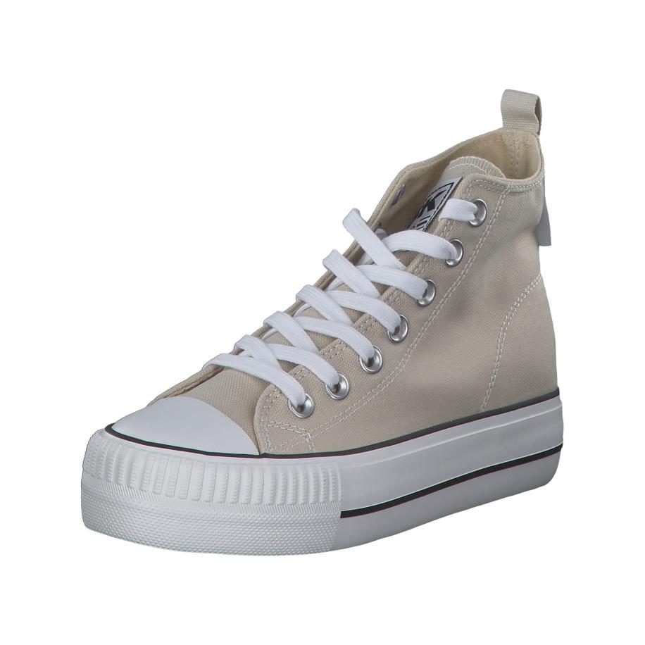 British Knights BRITISH KNIGHTS Sneakers hoog KAYA beige / zwart / wit -