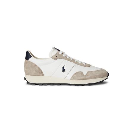 Polo Ralph Lauren Sneakers laag taupe / donkerblauw / wit