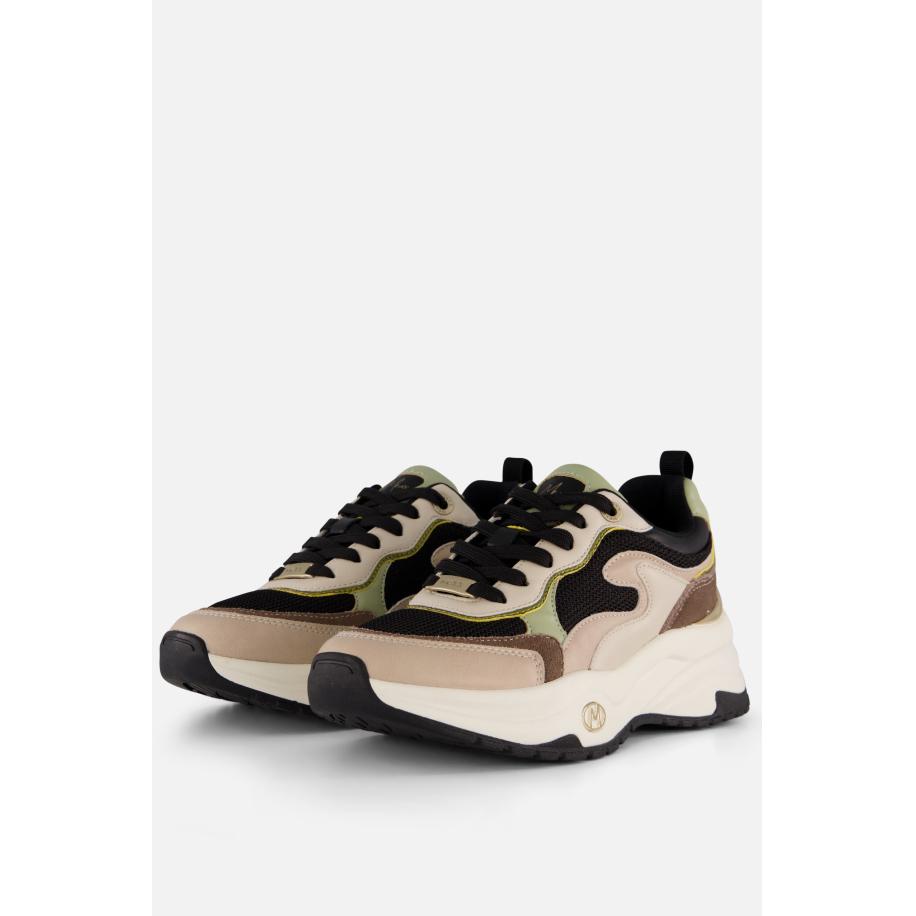 Mexx Palma Ora Sneakers beige Synthetisch Bruin