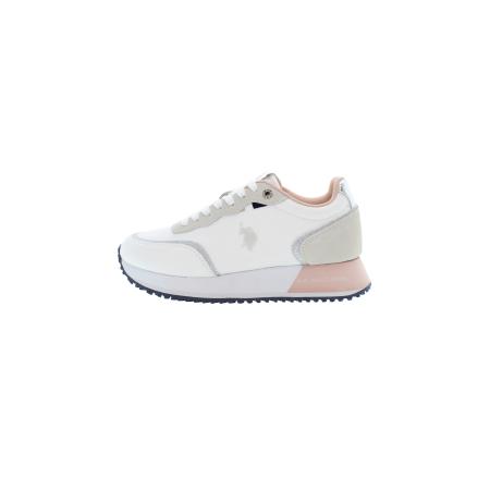 U.S. Polo Assn. U.S. POLO ASSN. Sneakers laag beige / oudroze / wit