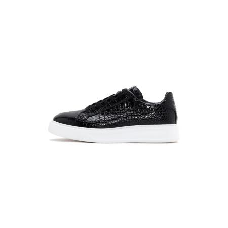 Derimod Derimod Sneakers laag zwart / wit