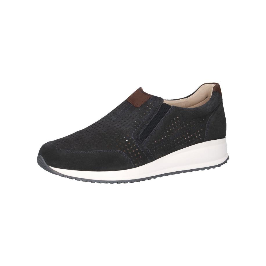 Caprice CAPRICE Slip-ons bruin / zwart / wit -