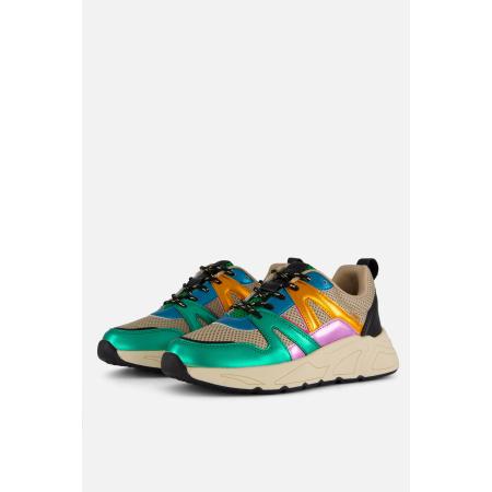 POSH by Poelman Sneakers groen Synthetisch