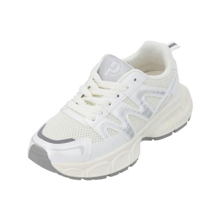 Palado Palado Sneakers laag Borgan zilver / wit