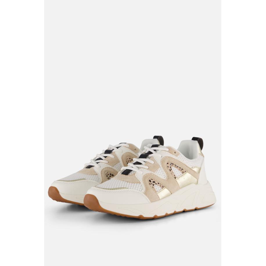 Cellini Sneakers wit Textiel Wit