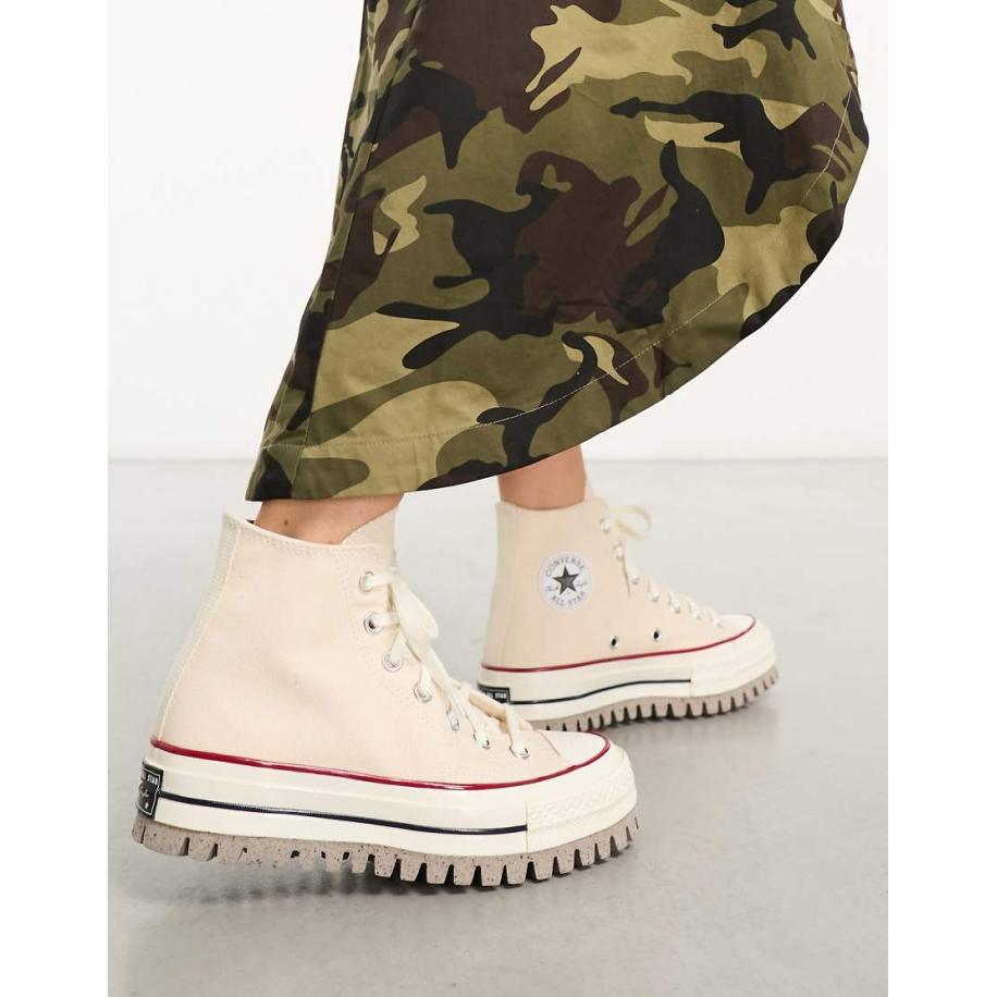 Converse - CT70 Trek Hi - Sneakers in wit Wit