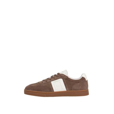 Hackett London Hackett London Sneakers laag Harper League bruin / goud / wit