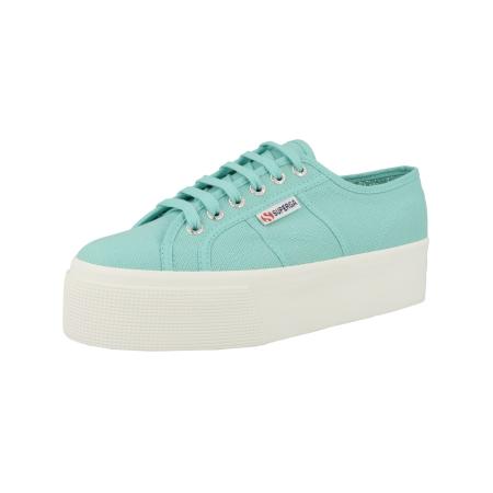 SUPERGA Sneakers laag mintgroen / wit