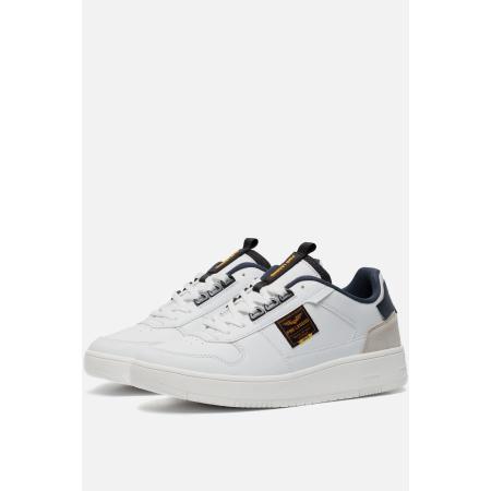 PME Legend Gobbler Sneakers wit Imitatieleer