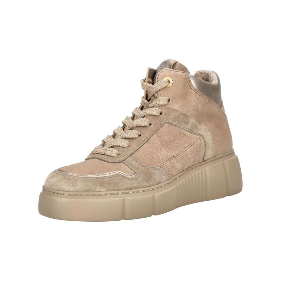 Paul Green Paul Green Sneakers hoog beige -