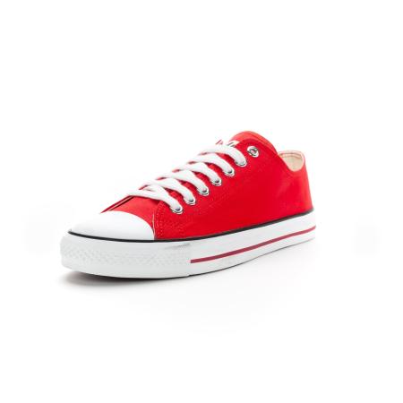 Ethletic Ethletic Sneakers laag rood / wit