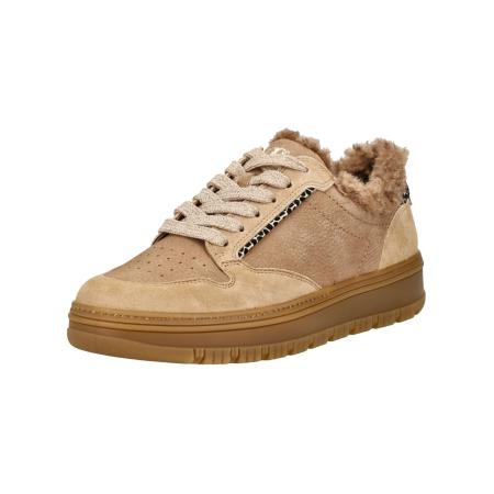 Paul Green Paul Green Sneakers laag lichtbruin