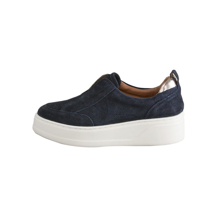 Next Next Slip-on Signature Forever Comfort® navy / donkerblauw / brons -