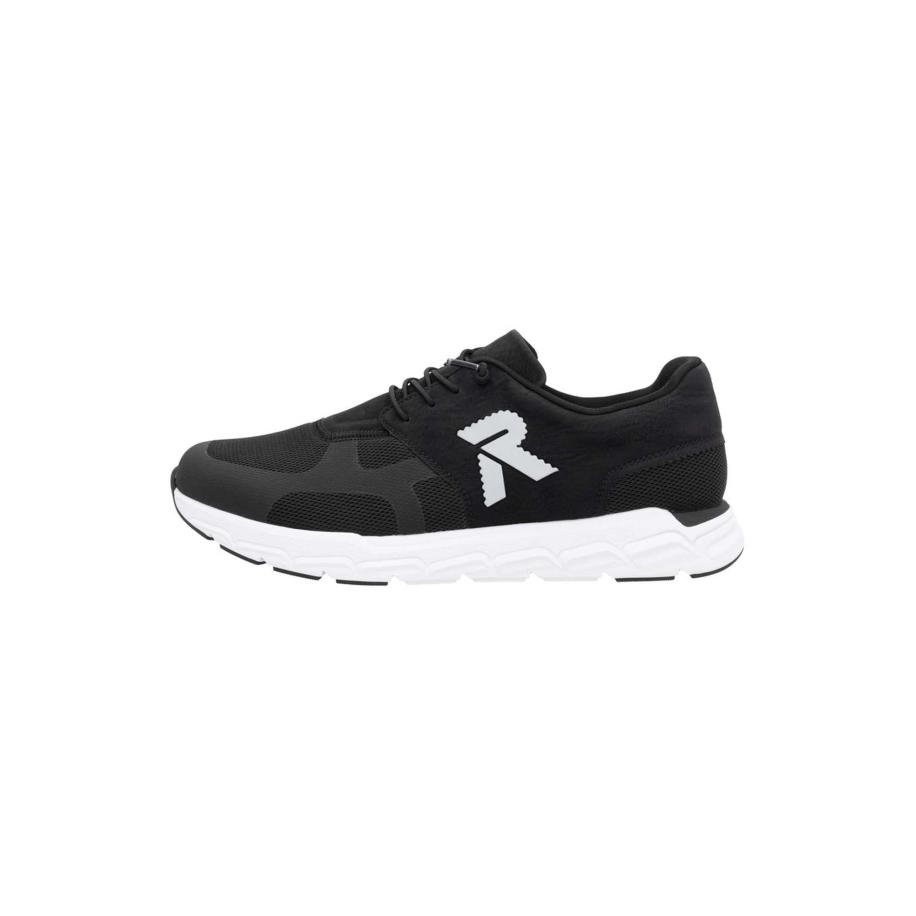 Rieker Sport Rieker Sport Sneakers laag zwart / wit -