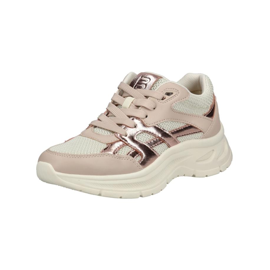 TT. BAGATT TT. BAGATT Sneakers laag crème / rosa -