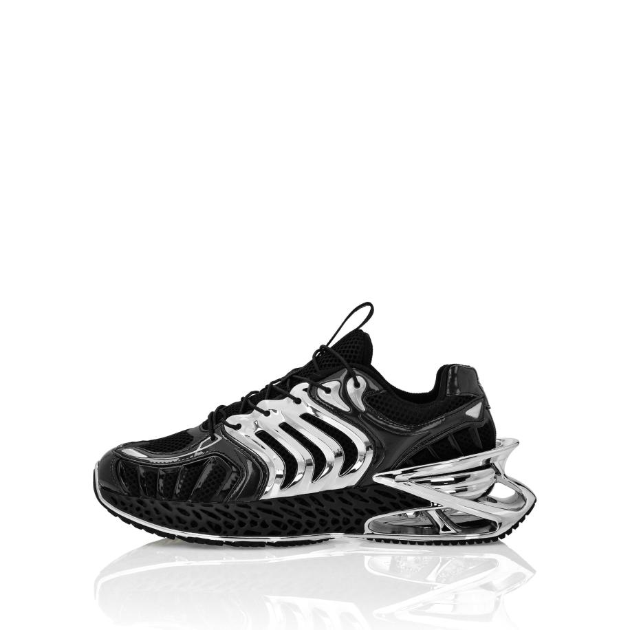 Plein Sport Plein Sport Sneakers laag The Thunder Stroke Gen.x.02. zwart / zilver -