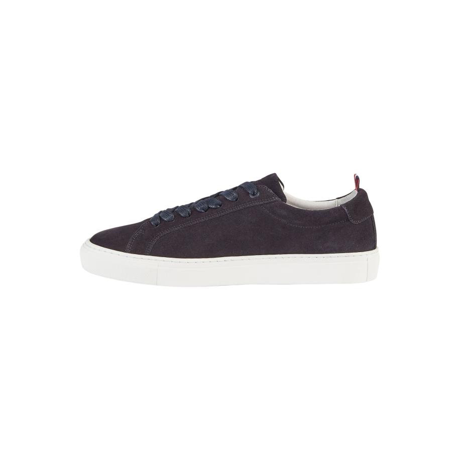 HECHTER PARIS HECHTER PARIS Sneakers laag Suede donkerbruin -