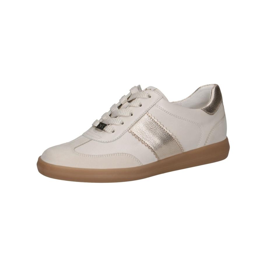 Caprice CAPRICE Sneakers laag lichtbeige / brons / wolwit -