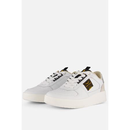PME Legend Gobbler Sneakers wit Imitatieleer
