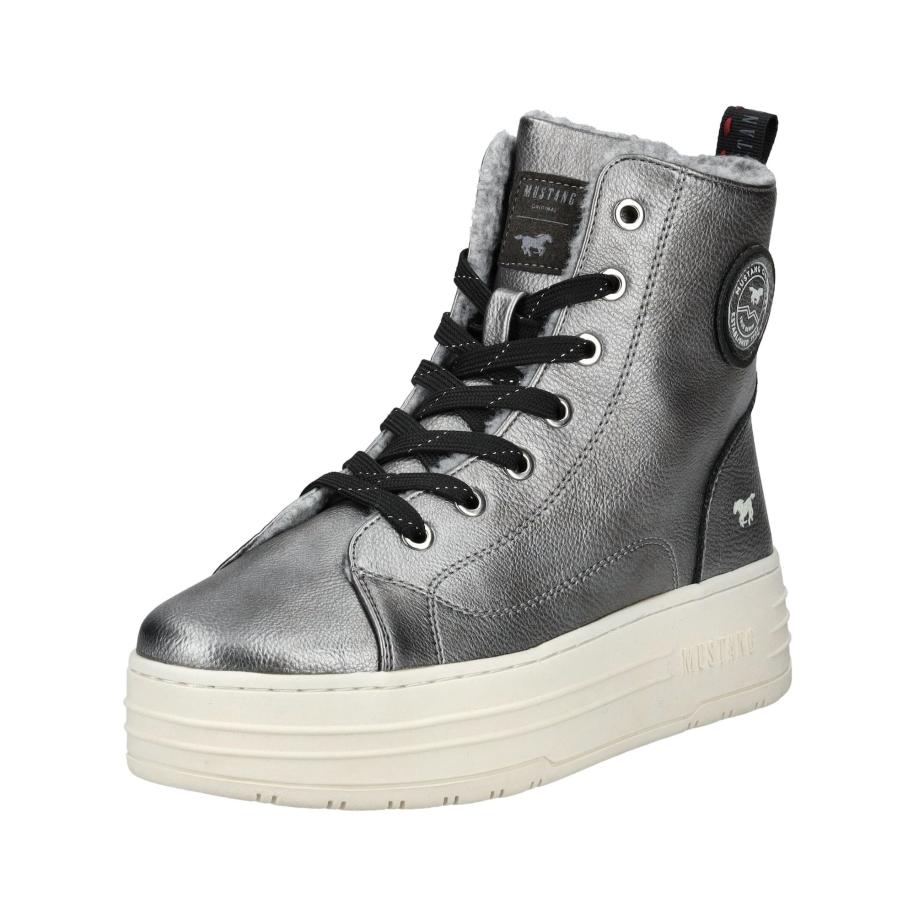 Mustang MUSTANG Sneakers hoog zilver -
