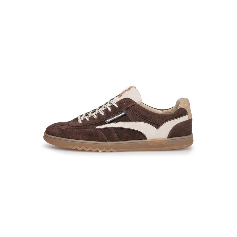 Floris van Bommel Floris van Bommel Sneakers laag De Zaler 1 crème / donkerbruin -