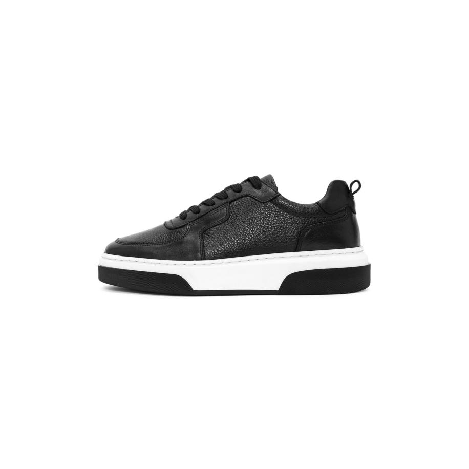 Derimod Derimod Sneakers laag zwart / wit -