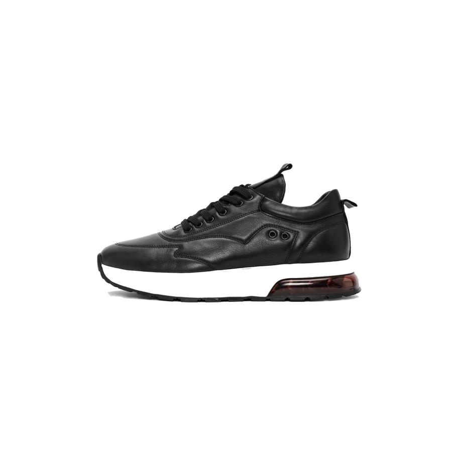 Derimod Derimod Sneakers laag zwart / wit -