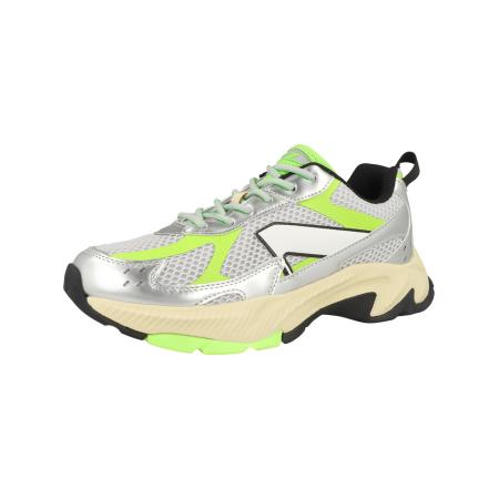 ARKK Copenhagen Sneakers laag Forma Runner grasgroen / zwart / zilver / wit