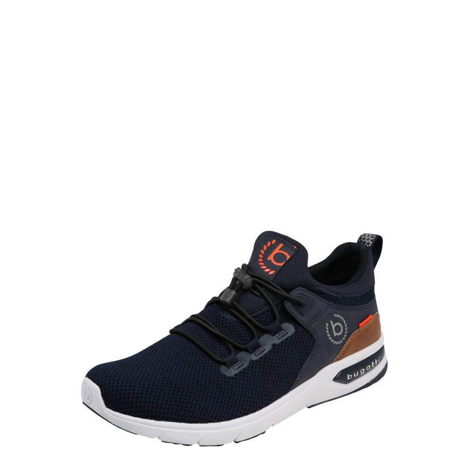 Bugatti bugatti Sneakers laag Numbis donkerblauw / bruin / antraciet / neonrood -