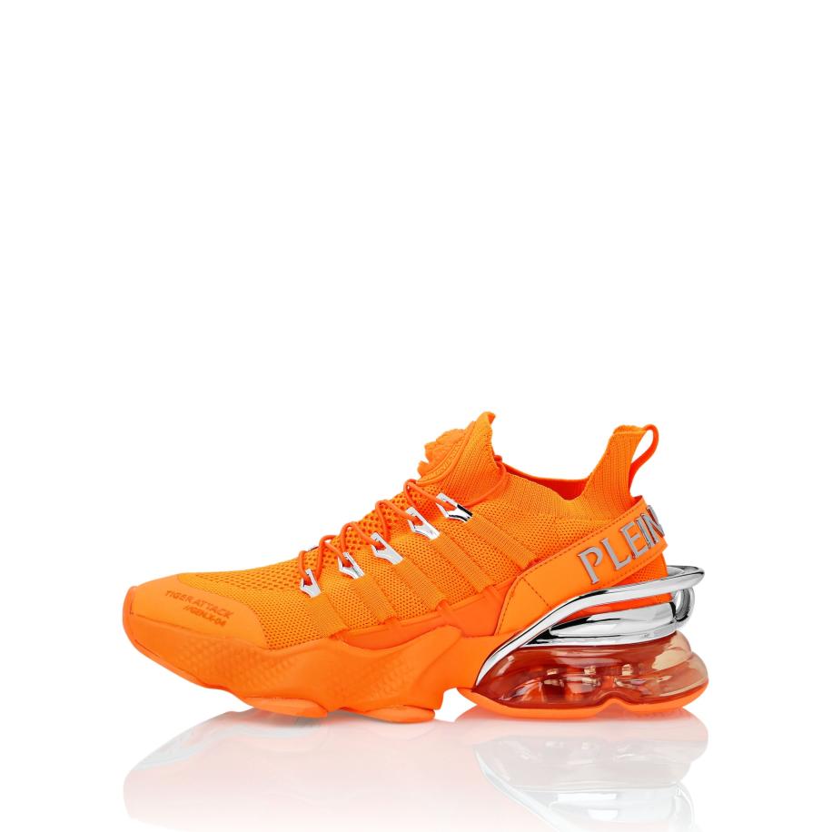 Plein Sport Plein Sport Sneakers laag Tiger Attack//Gen.x.04 oranje -