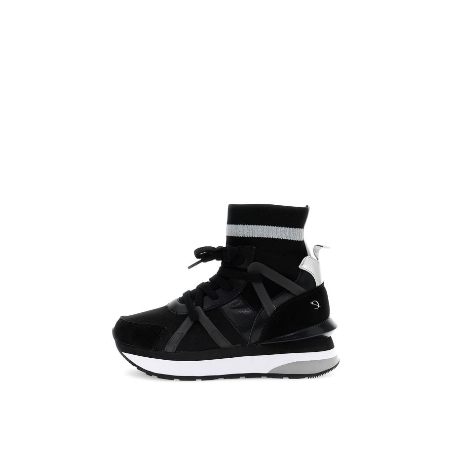 CAFèNOIR CAFè NOIR Sneakers hoog zwart -