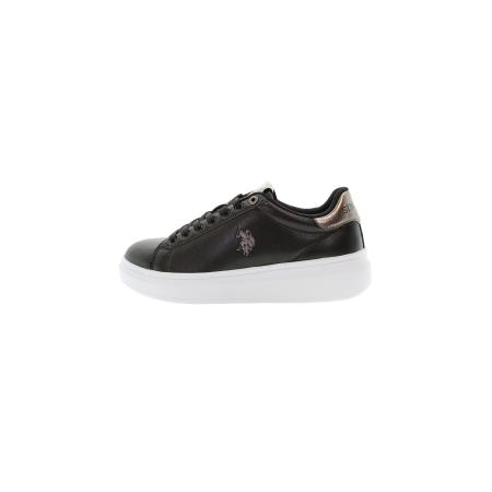U.S. Polo Assn. U.S. POLO ASSN. Sneakers laag goud / zwart