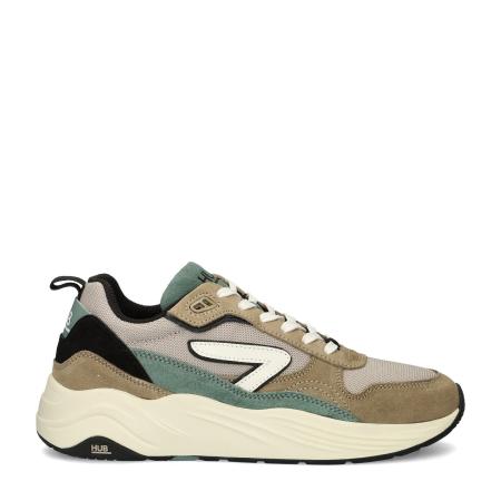 Hub Glide lage sneakers Groen 462688