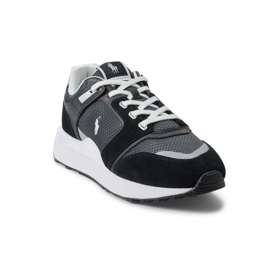 Polo Ralph Lauren Sneakers laag TRN 89 PP V2 grafiet / zilvergrijs / zwart / wit Grijs