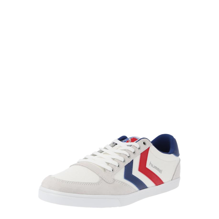 Hummel Hummel Sneakers hoog Stadil navy / zilvergrijs / lichtgrijs / vuurrood / wit -