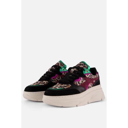 Cellini Sneakers zwart Leer