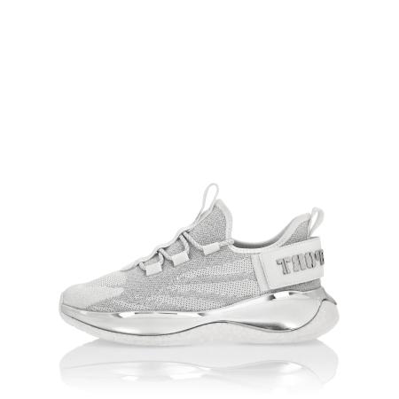 Plein Sport Plein Sport Sneakers laag The Iron Tiger Gen.x.02 lichtgrijs / zilver / wit