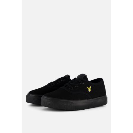 Lyle & Scott Wick Sneakers zwart Canvas