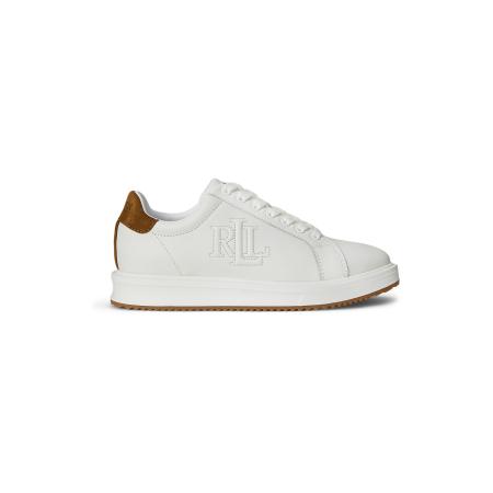 Lauren Ralph Lauren Lauren Ralph Lauren Sneakers laag AINSLEY karamel / wit