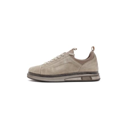 Derimod Derimod Sneakers laag beige / bruin