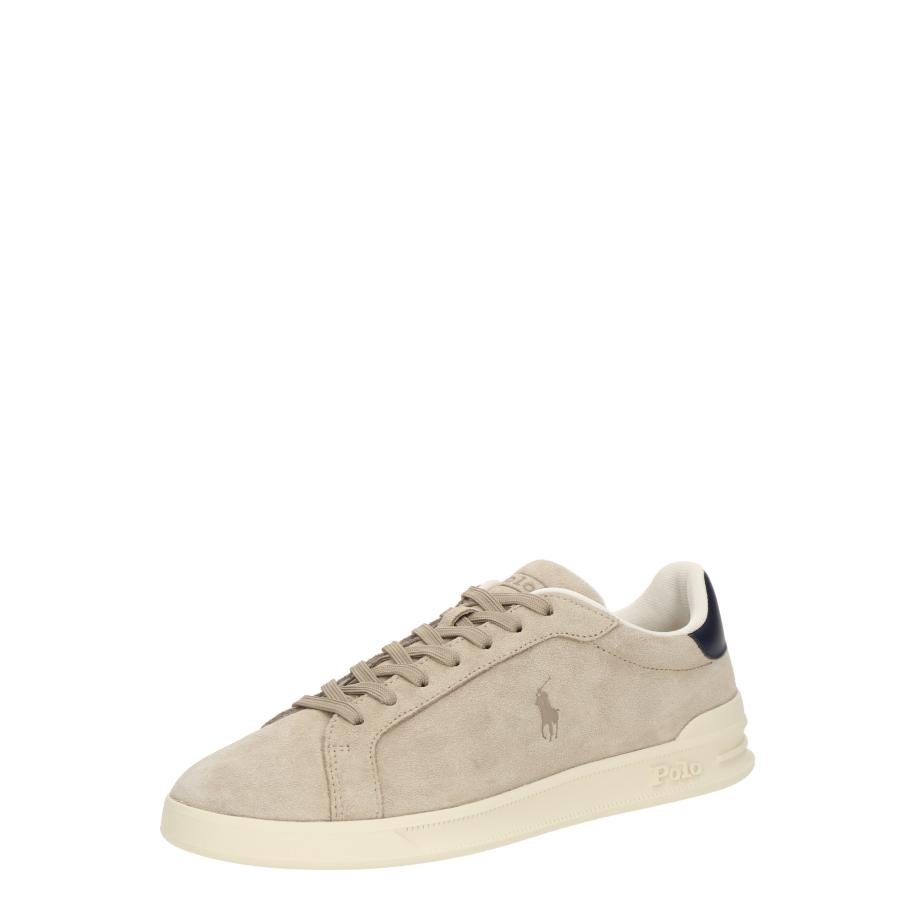 Polo Ralph Lauren Sneakers laag HRT CRT II beige / navy Bruin