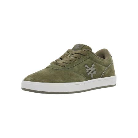 ZOO YORK Sneakers laag Courthouse donkergrijs / olijfgroen