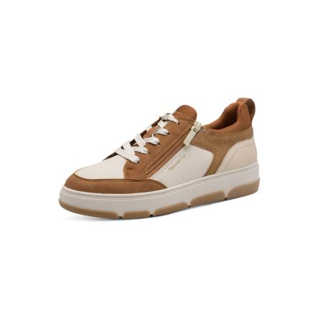 Tamaris Tamaris Sneakers laag crème / cognac