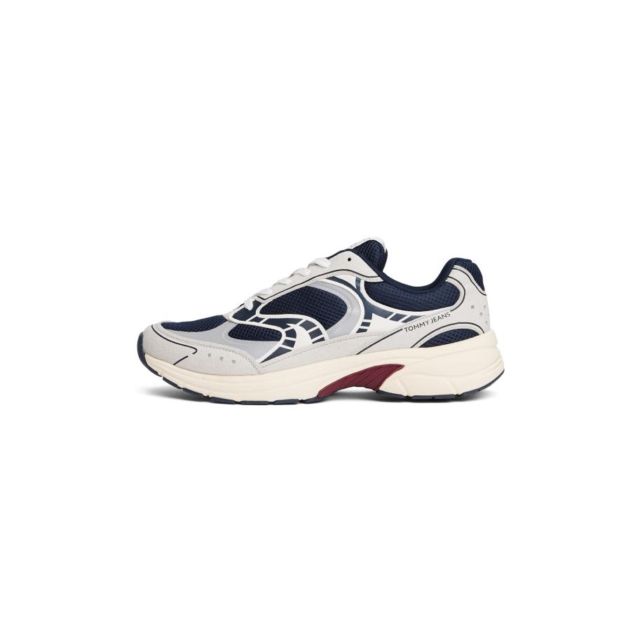 Tommy Jeans Tommy Jeans Sneakers laag ARCHIVE 25 marine / lichtgrijs / wit -