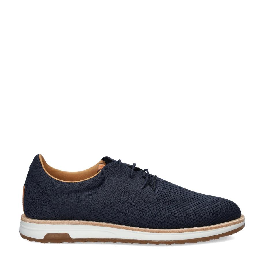 Rehab Nolan Knit lage sneakers Blauw 348770 Blauw