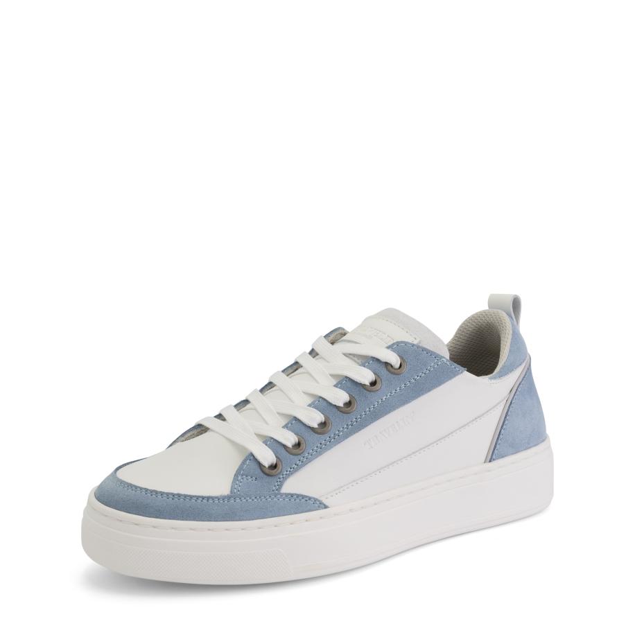 Travelin Travelin Sneakers laag Caris lichtblauw / wit -