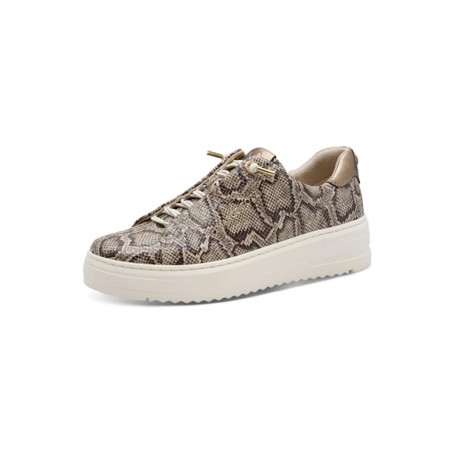 Marco Tozzi MARCO TOZZI Slip-on beige / taupe / zwart -
