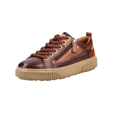 Pikolinos PIKOLINOS Sneakers laag cognac / donkerbruin / brons