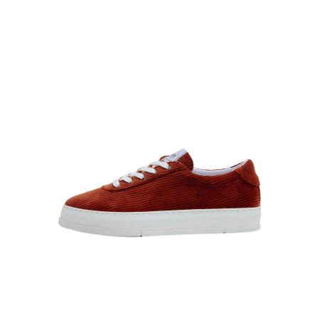Algori Sneakers laag San Pietro donkeroranje